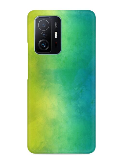 Yellow Green Gradient Snap Case for Xiaomi Mi 11T Pro (5G) Zapvi