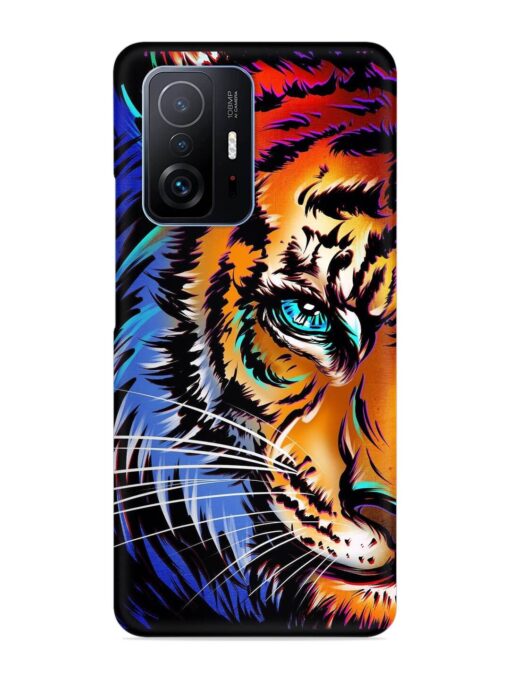 Colorful Lion Art Snap Case for Xiaomi Mi 11T Pro (5G) Zapvi