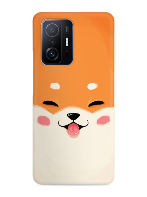 Happy Cat Art Snap Case for Xiaomi Mi 11T Pro (5G) Zapvi