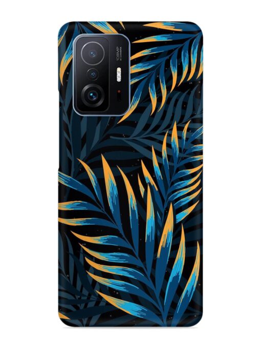 Abstract Leaf Art Snap Case for Xiaomi Mi 11T Pro (5G) Zapvi