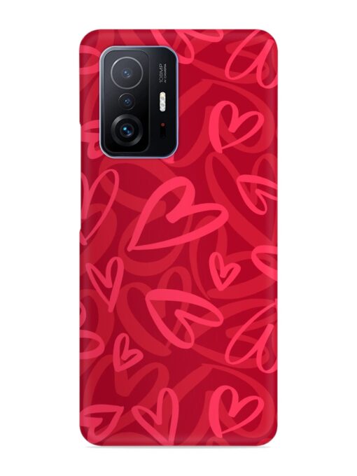 Seamless Romantic Pattern Snap Case for Xiaomi Mi 11T Pro (5G)