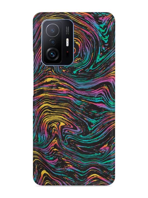 Abstract Liquid Colors Snap Case for Xiaomi Mi 11T Pro (5G) Zapvi