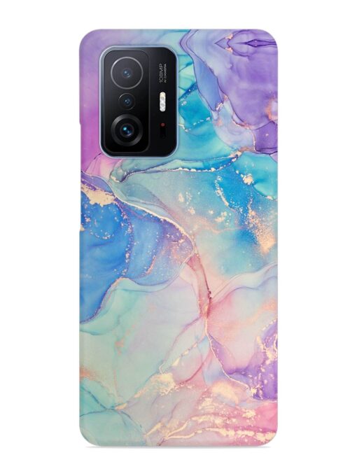 Alcohol Ink Colors Snap Case for Xiaomi Mi 11T Pro (5G) Zapvi