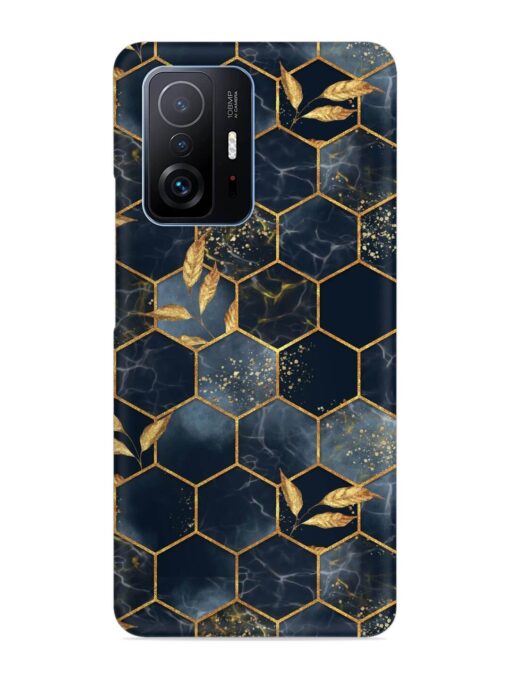 Marble Hexagon Seamless Snap Case for Xiaomi Mi 11T Pro (5G) Zapvi