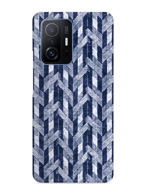 Abstract Herringbone Motif Snap Case for Xiaomi Mi 11T Pro (5G) Zapvi