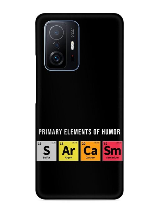 Primary Elements Humor Snap Case for Xiaomi Mi 11T Pro (5G) Zapvi