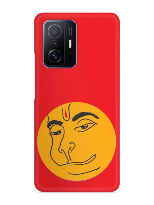 Lord Hanuman Vector Snap Case for Xiaomi Mi 11T Pro (5G) Zapvi