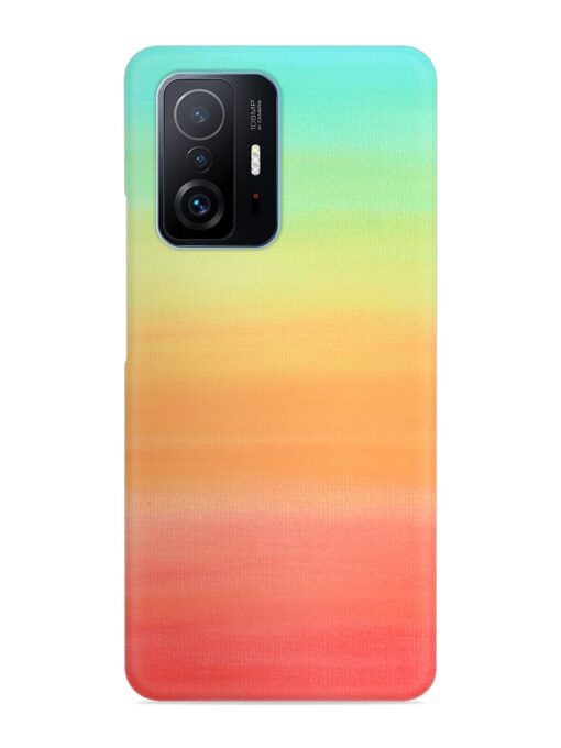 Background Sky Watercolor Snap Case for Xiaomi Mi 11T Pro (5G) Zapvi