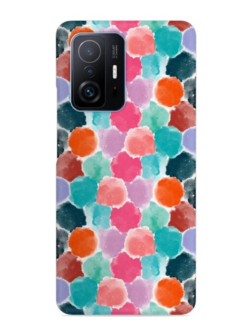 Colorful Seamless Pattern Snap Case for Xiaomi Mi 11T Pro (5G) Zapvi