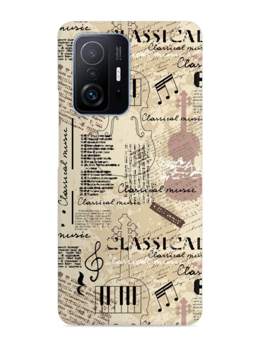 Classical Music Lpattern Snap Case for Xiaomi Mi 11T Pro (5G)