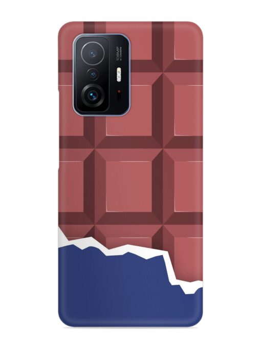 Chocolate Vector Art Snap Case for Xiaomi Mi 11T Pro (5G)