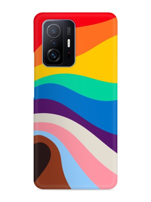 Minimal Pride Art Snap Case for Xiaomi Mi 11T Pro (5G) Zapvi