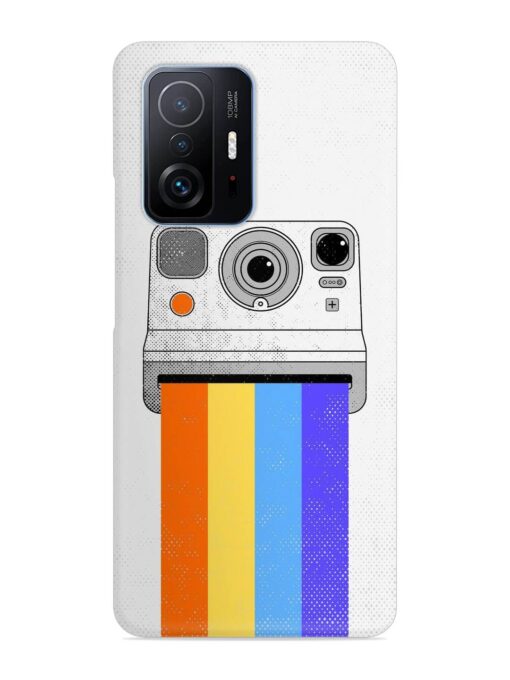 Retro Camera Art Snap Case for Xiaomi Mi 11T Pro (5G)