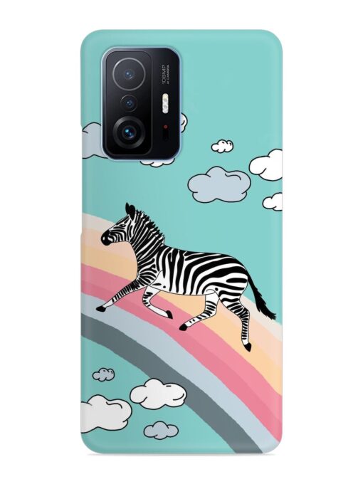 Running Zebra Snap Case for Xiaomi Mi 11T Pro (5G) Zapvi