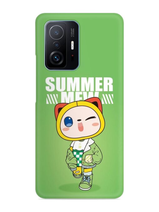 Summer Mew Snap Case for Xiaomi Mi 11T Pro (5G) Zapvi