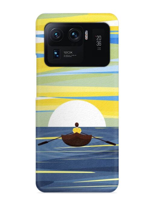 Rowing Person Ferry Paddle Snap Case for Xiaomi Mi 11 Ultra Zapvi