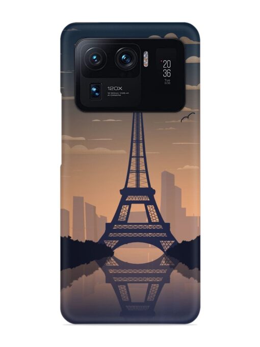 France Paris Eiffel Tower Gradient Snap Case for Xiaomi Mi 11 Ultra Zapvi