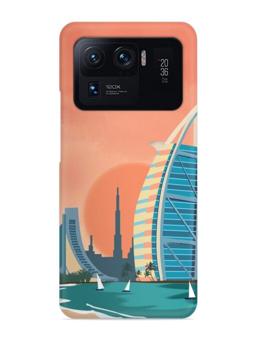 Dubai Architectural Scenery Snap Case for Xiaomi Mi 11 Ultra Zapvi