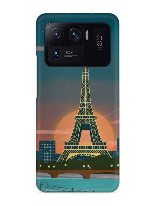 Scenery Architecture France Paris Snap Case for Xiaomi Mi 11 Ultra Zapvi