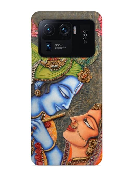 Lord Radha Krishna Flute Art Snap Case for Xiaomi Mi 11 Ultra Zapvi