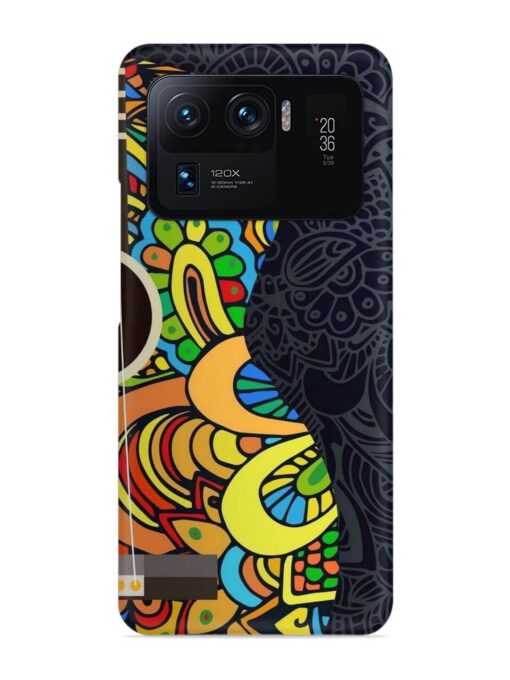 Guitar Vector Art Snap Case for Xiaomi Mi 11 Ultra