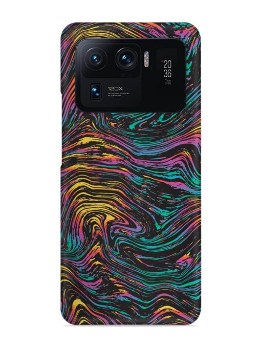 Abstract Liquid Colors Snap Case for Xiaomi Mi 11 Ultra Zapvi