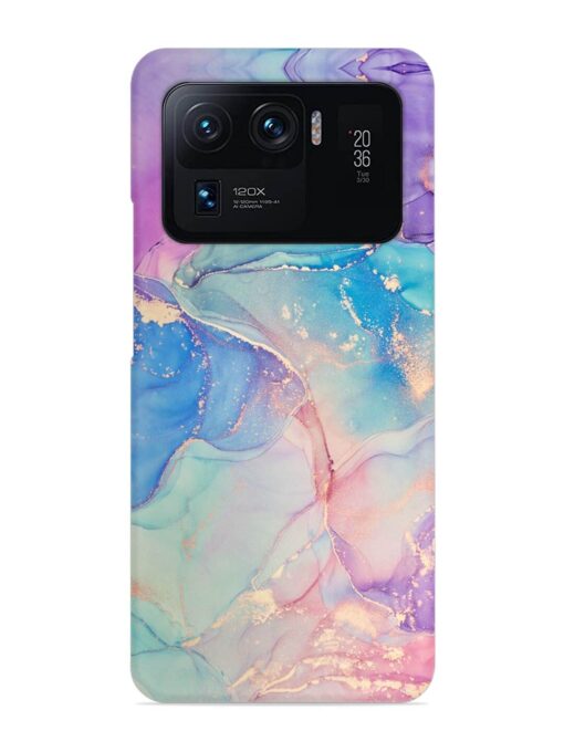 Alcohol Ink Colors Snap Case for Xiaomi Mi 11 Ultra