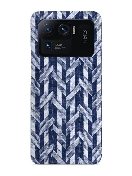 Abstract Herringbone Motif Snap Case for Xiaomi Mi 11 Ultra Zapvi