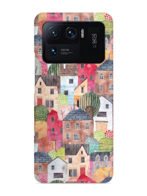 Abstract Seamless Pattern Snap Case for Xiaomi Mi 11 Ultra Zapvi