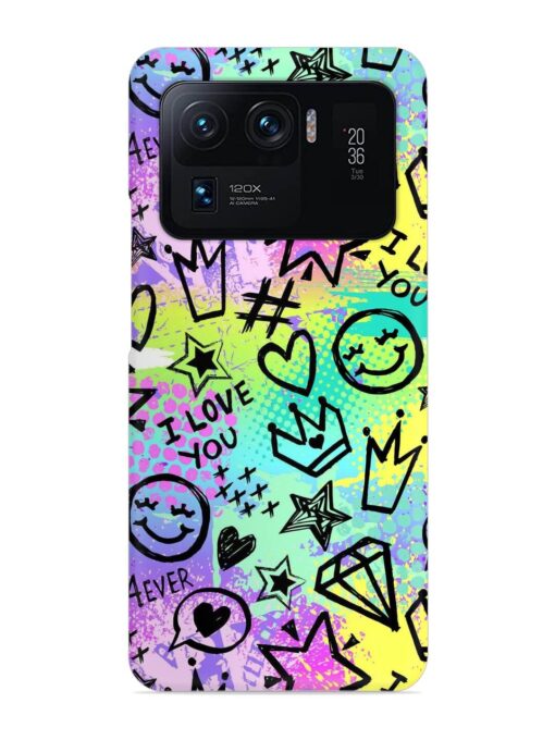 Bright Seamless Pattern Snap Case for Xiaomi Mi 11 Ultra Zapvi