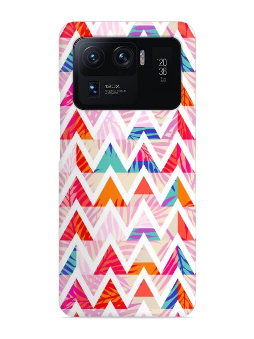 Abstract Triangle Background Snap Case for Xiaomi Mi 11 Ultra