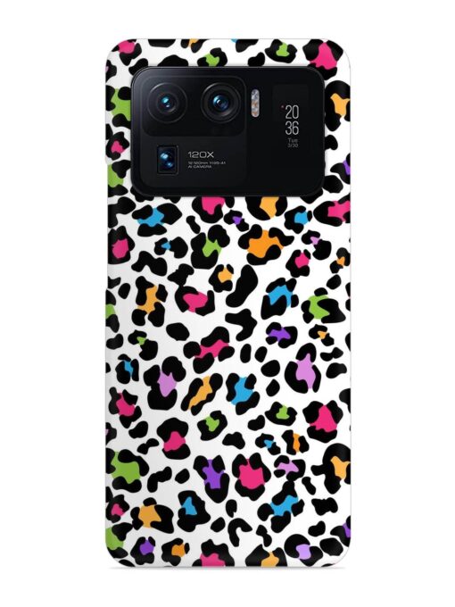 Seamless Leopard Pattern Snap Case for Xiaomi Mi 11 Ultra