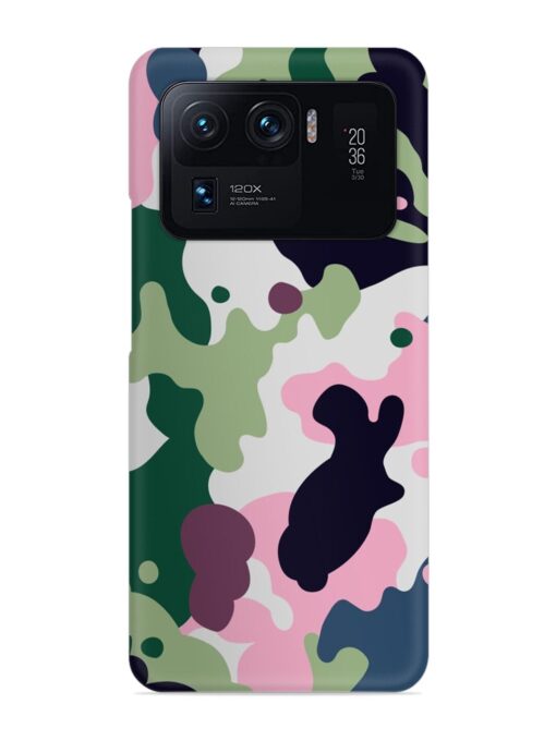 Seamless Funky Camouflage Snap Case for Xiaomi Mi 11 Ultra