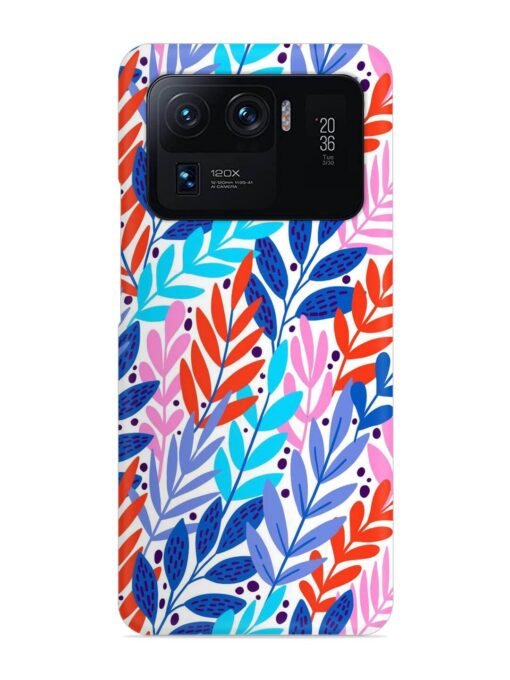 Bright Floral Tropical Snap Case for Xiaomi Mi 11 Ultra