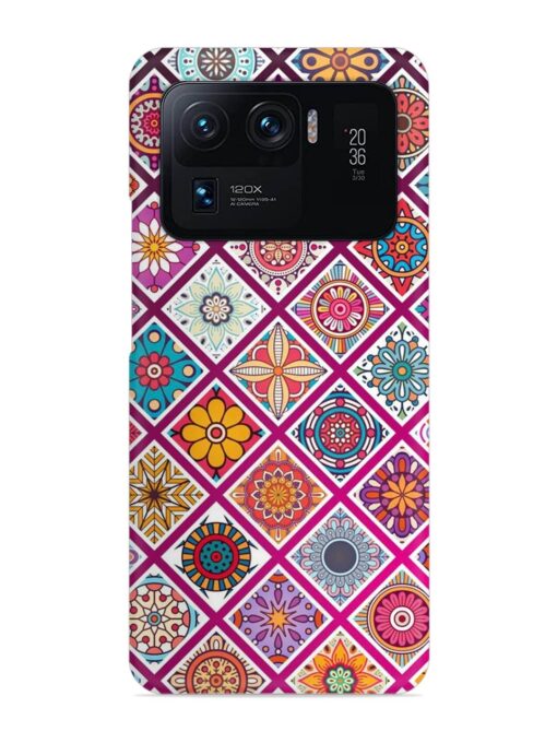 Seamless Tile Pattern Snap Case for Xiaomi Mi 11 Ultra Zapvi