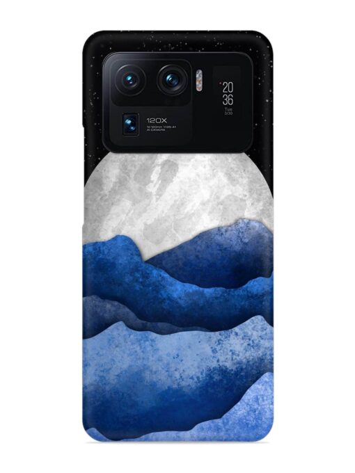 Full Moon Mountain Vector Snap Case for Xiaomi Mi 11 Ultra