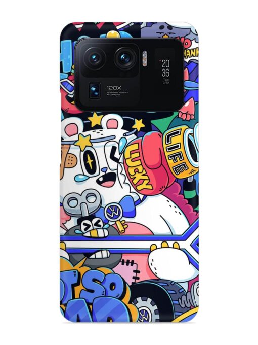 Universal Doodle Snap Case for Xiaomi Mi 11 Ultra