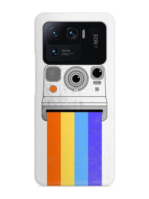 Retro Camera Art Snap Case for Xiaomi Mi 11 Ultra