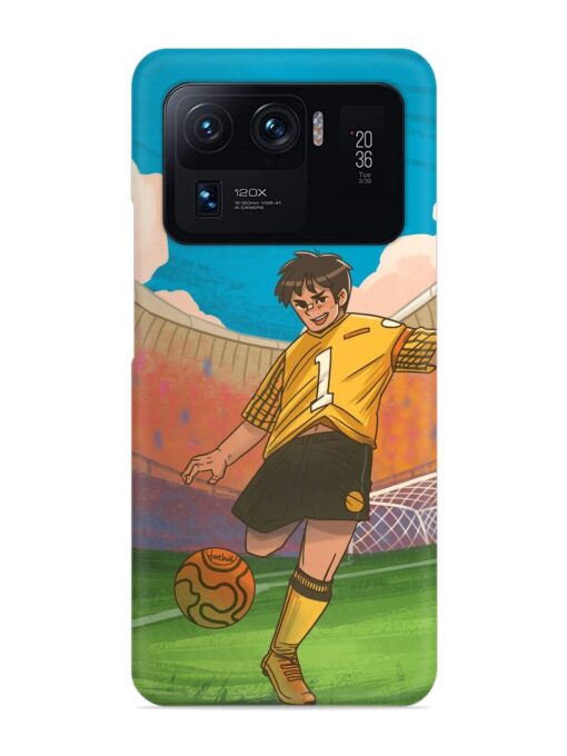 Soccer Kick Snap Case for Xiaomi Mi 11 Ultra Zapvi