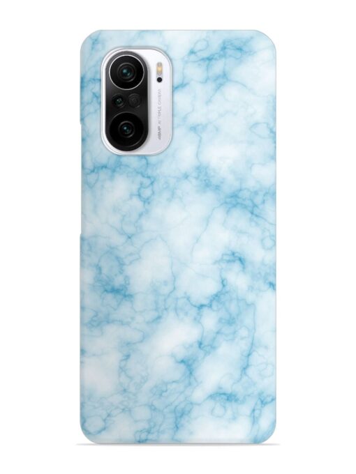 Blue White Natural Marble Snap Case for Xiaomi Mi 11X (5G) Zapvi