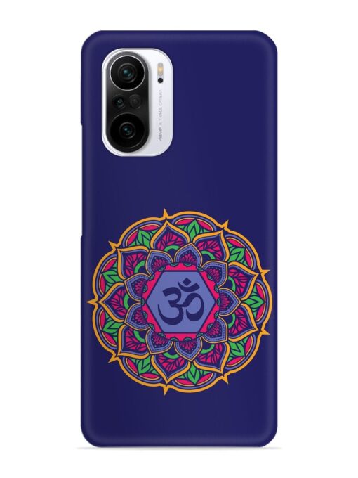 Om Mandala Art Blue Snap Case for Xiaomi Mi 11X (5G) Zapvi