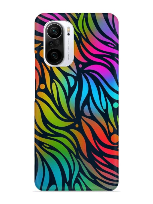 Abstract Leaf Design Snap Case for Xiaomi Mi 11X (5G) Zapvi