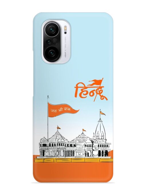 Ram Mandir Hindu Snap Case for Xiaomi Mi 11X (5G) Zapvi