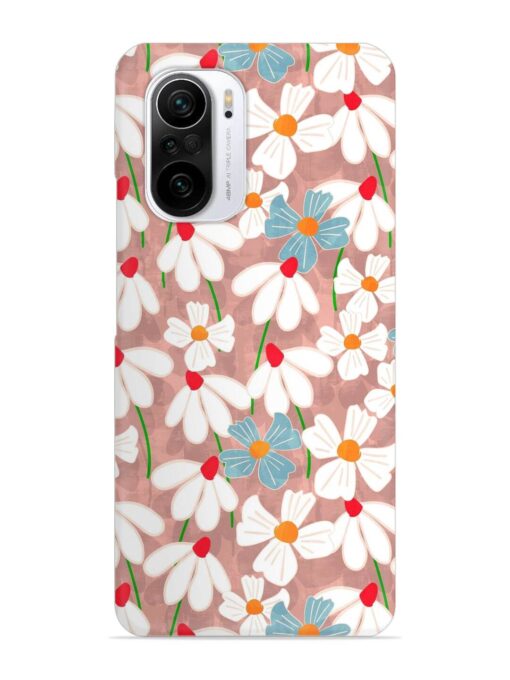 Abstract Petal Flowers Snap Case for Xiaomi Mi 11X (5G) Zapvi