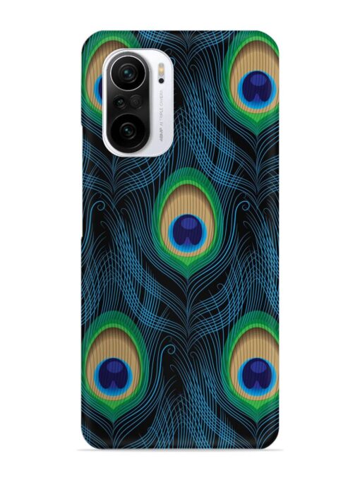 Seamless Pattern Peacock Snap Case for Xiaomi Mi 11X (5G) Zapvi