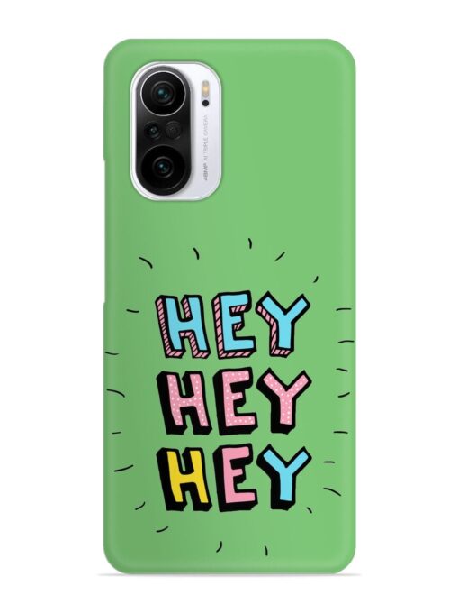 Hey Vector Cartoon Snap Case for Xiaomi Mi 11X (5G) Zapvi