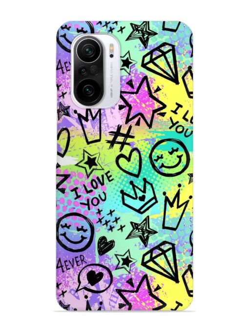 Bright Seamless Pattern Snap Case for Xiaomi Mi 11X (5G) Zapvi