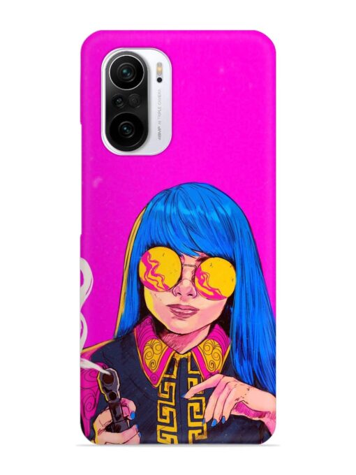 Aesthetic Anime Girl Snap Case for Xiaomi Mi 11X (5G)