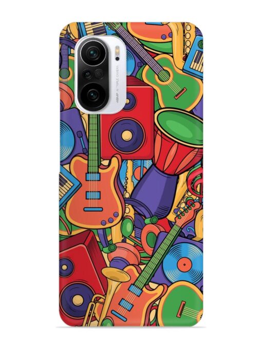 Colorful Music Art Snap Case for Xiaomi Mi 11X (5G) Zapvi