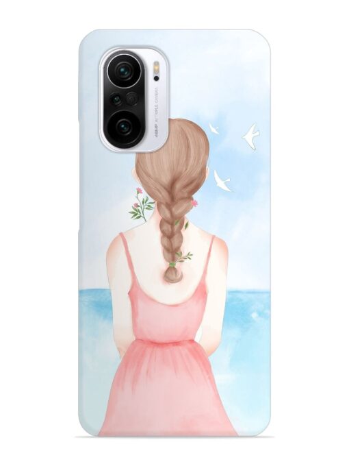 Watercolor Girl Vector Snap Case for Xiaomi Mi 11X (5G) Zapvi